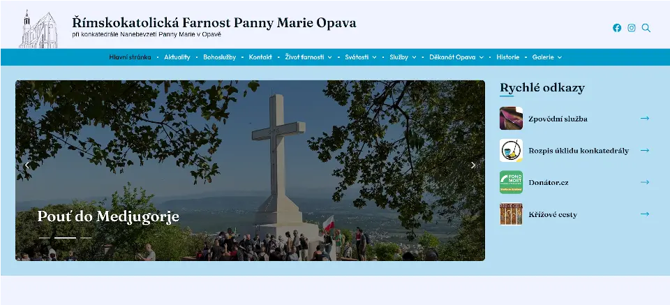 Preview of the website